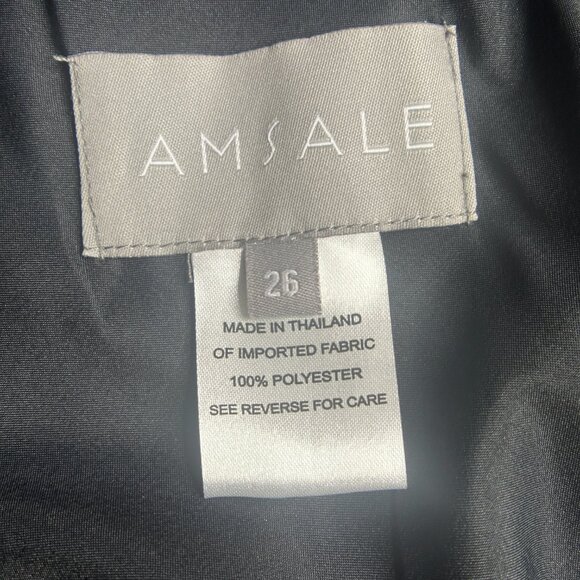 EUC Amsale The Slouch Black Elegant Jumpsuit Size 26 (Plus) - Picture 11 of 16